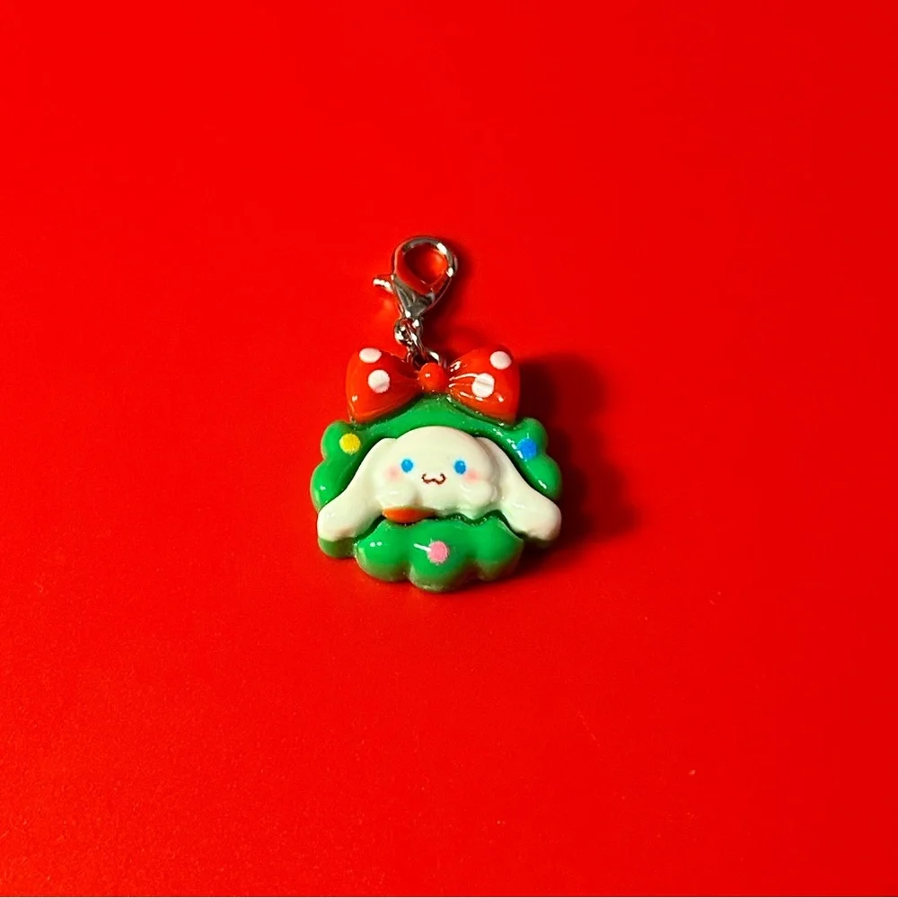 Cinnamoroll Christmas Wreath Charm